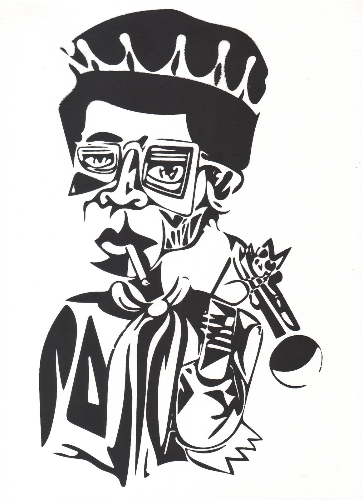 Miles Davis Screenprint | KIMI KAA